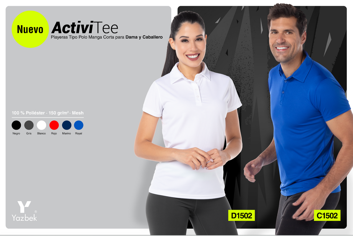 Playera Polo 100 Poliester Yazbek