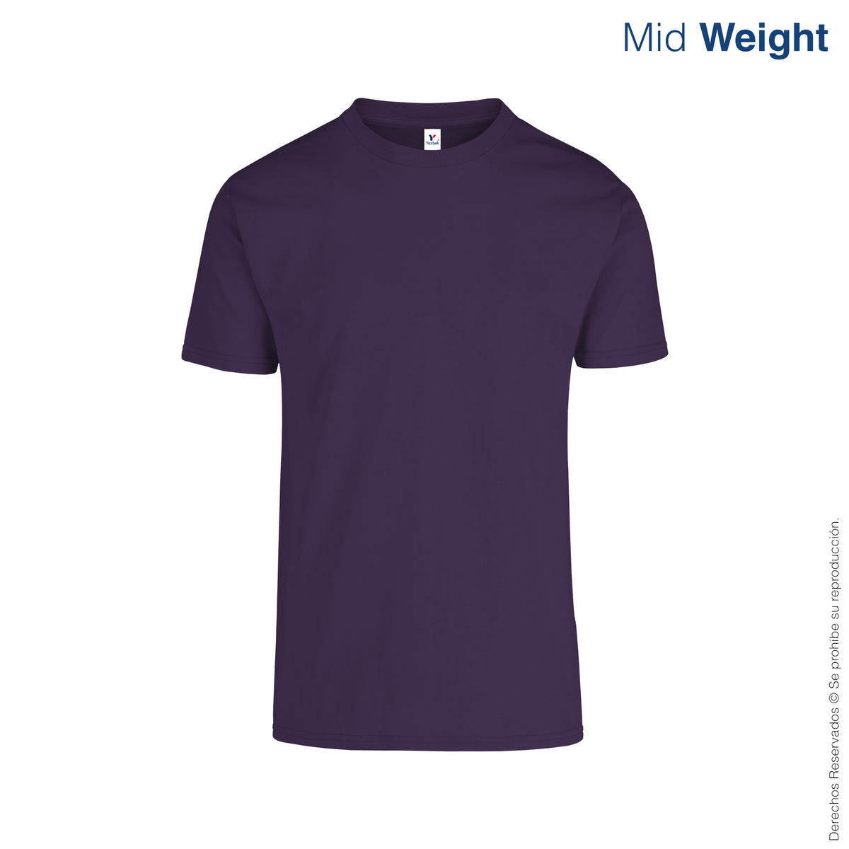 Men's Crew Neck Short Sleeve T-Shirt · 100% Cotton · Navy – Yazbek®