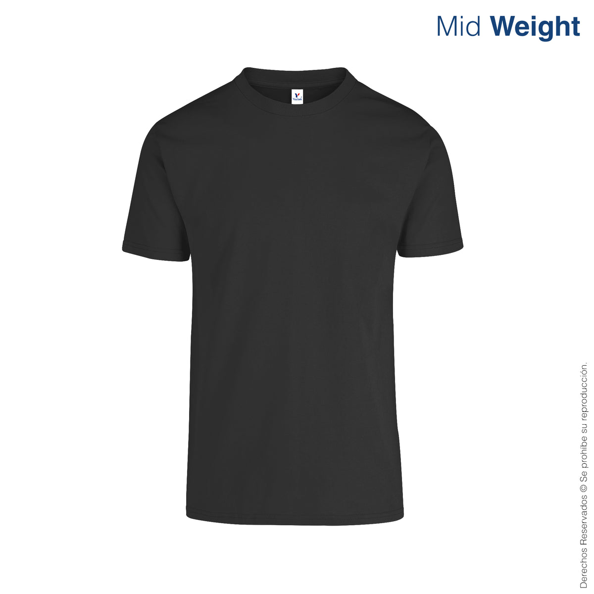 Playera Basica Playera Negra Hombre Lisa Playera Cuello Redondo