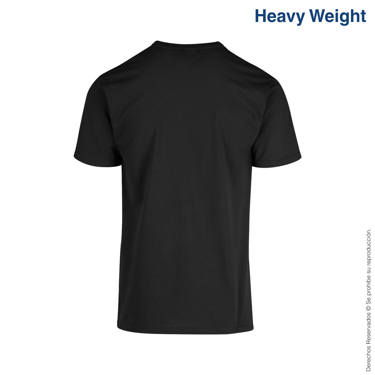 Mockup Camiseta Camiseta Negra Hombre Espalda 9+ Thousand Mockup