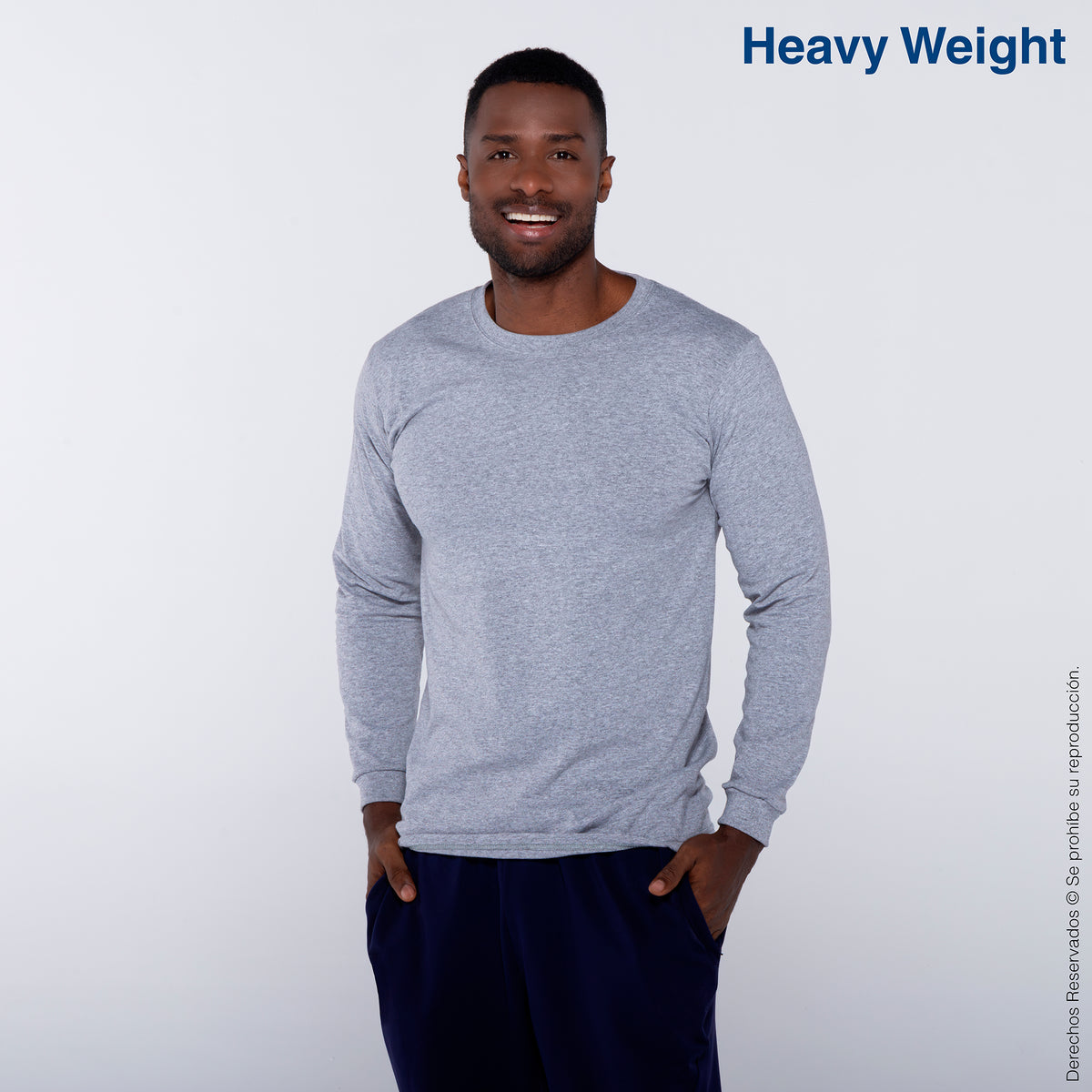 Hombre Basica Playeras Manga Larga Y Gorro Playera Manga Larga Con