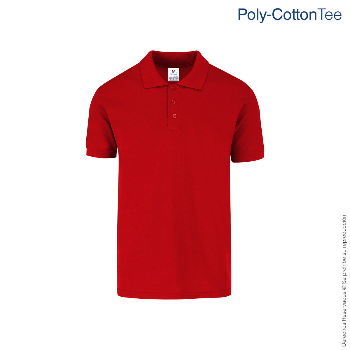 Playera Polo Roja Yazbek Playera Polo Dama Yazbek Women's 50/50