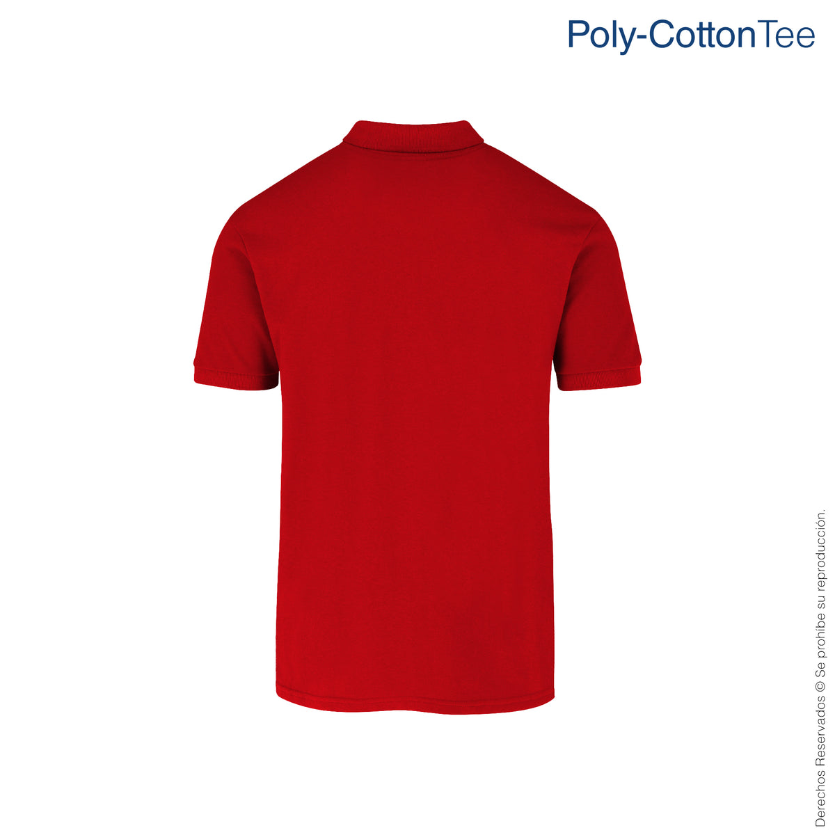 Polo Yazbek Camisa Tipo Polo Roja Playera Polo Yazbek Pique Color
