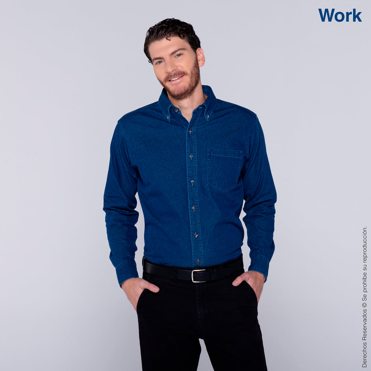 Camisa Pantalon Negro Con Blusa Azul Marino Pantalón Negro Blusa