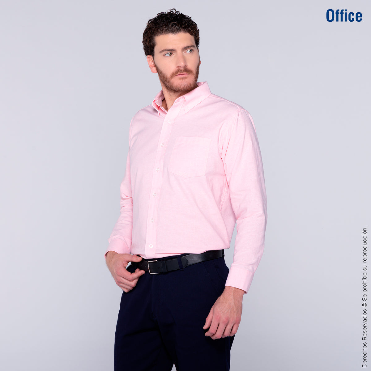 Shirt Camisa Rosa Con Pantalon Beige Outfit Camisa Rosa Palo