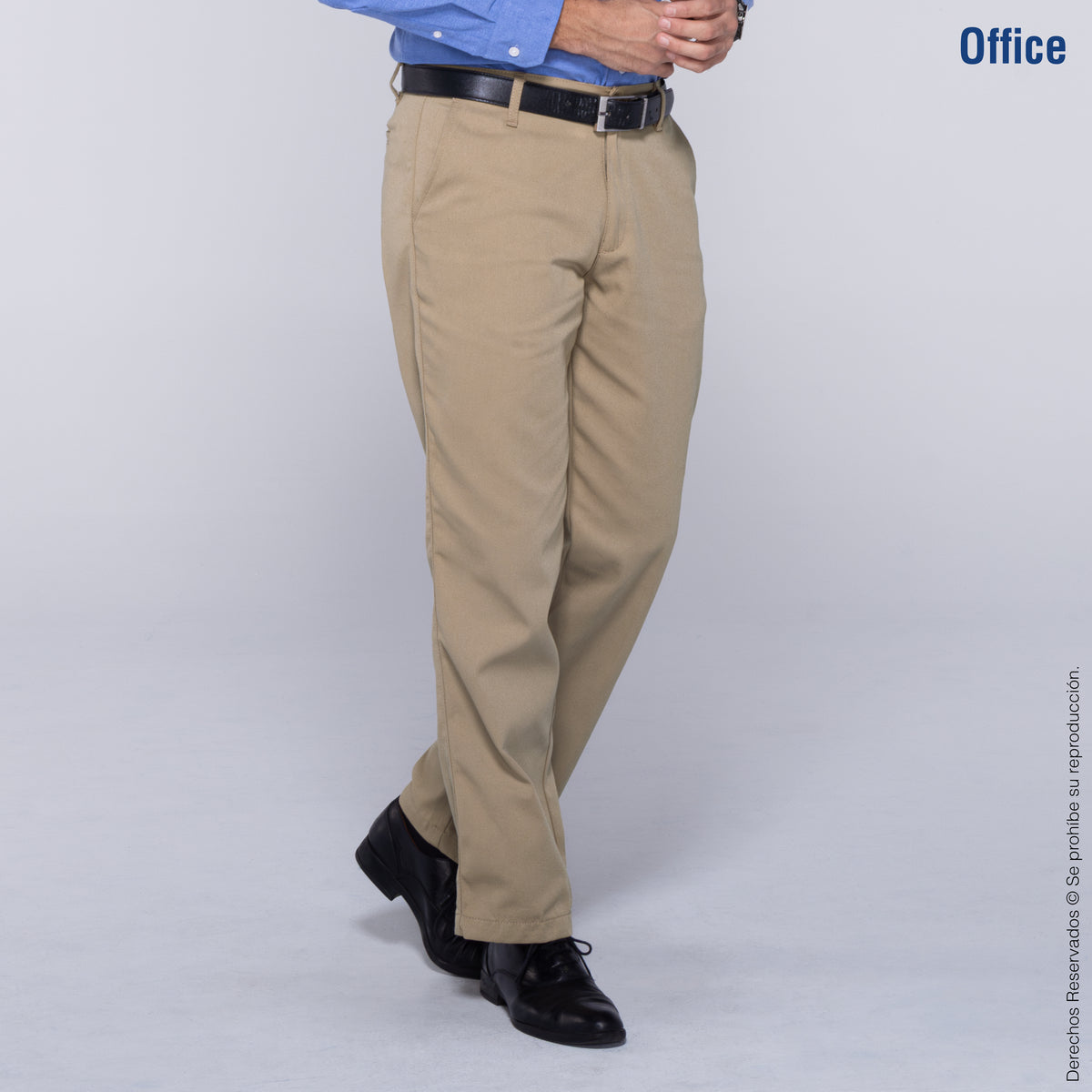 Color Caqui Pantalon Casual Para Hombre Pantalón Casual Haggar