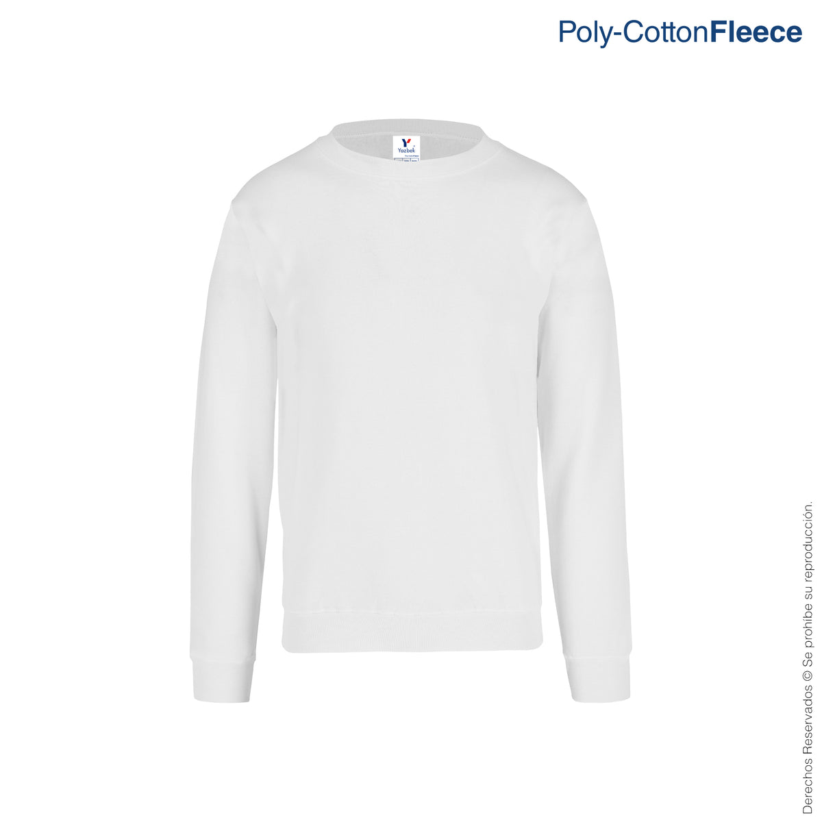 SY32白　サイズXL BONDING JAQUARD CREW NECK Women's Crew Neck Long Sleeve Silhouette T-Shirt (White