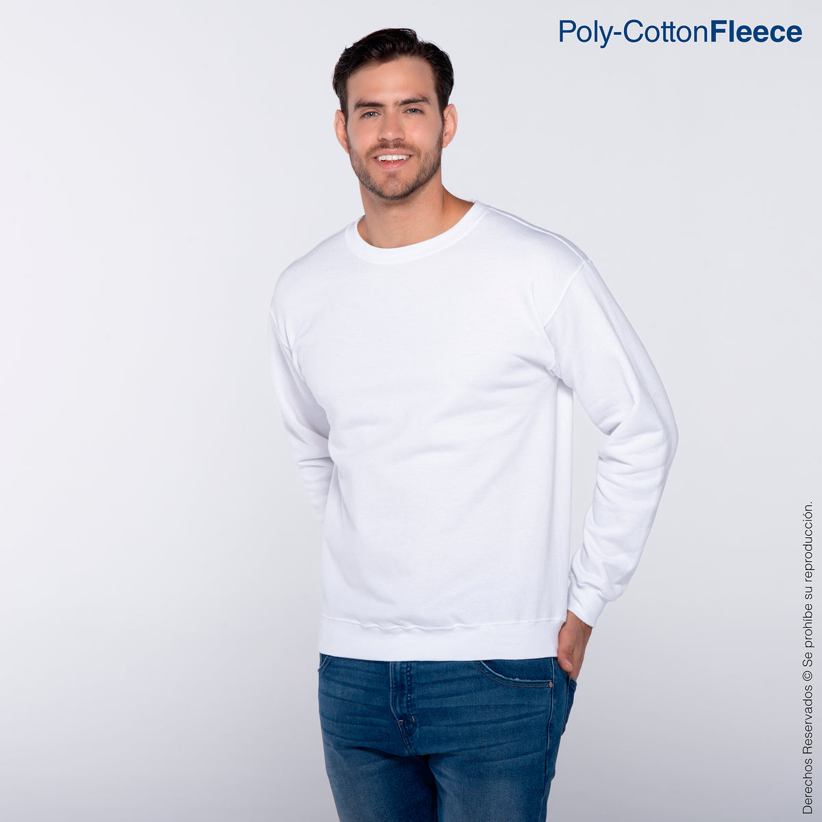 Adult's Unisex Crew Neck Sweatshirt · 50% Cotton 50