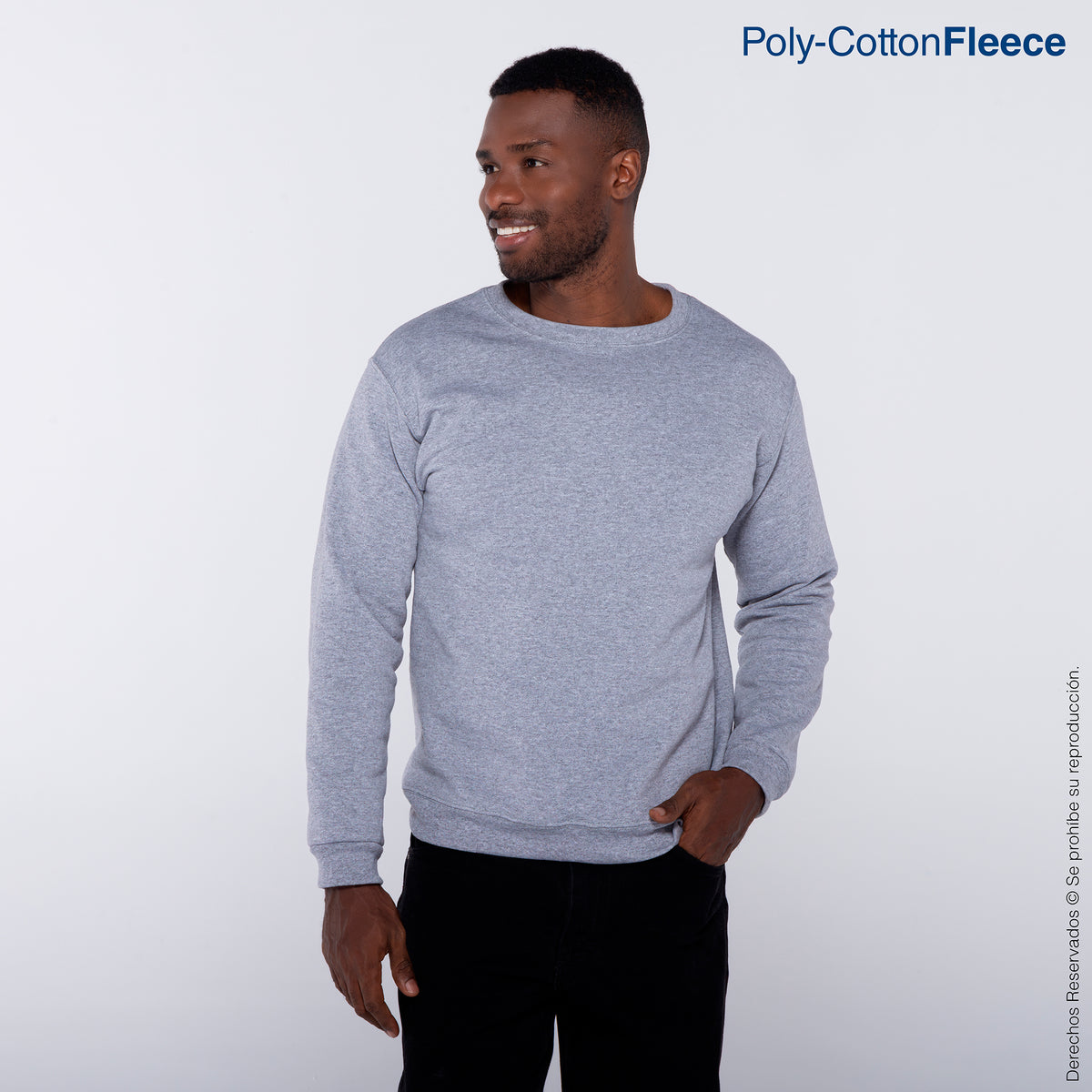 Adult's Unisex Crew Neck Sweatshirt · 50% Cotton 50 Adult's Unisex Crew Neck Sweatshirt · 50% Cotton 50