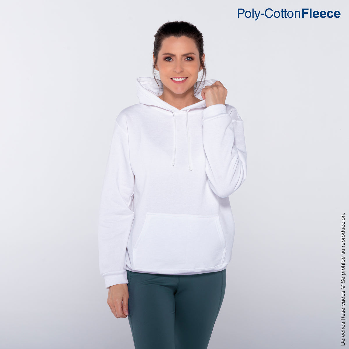 Sudadera con Capucha y Cangurera Unisex para Adulto · 50% Algodón - Main Image