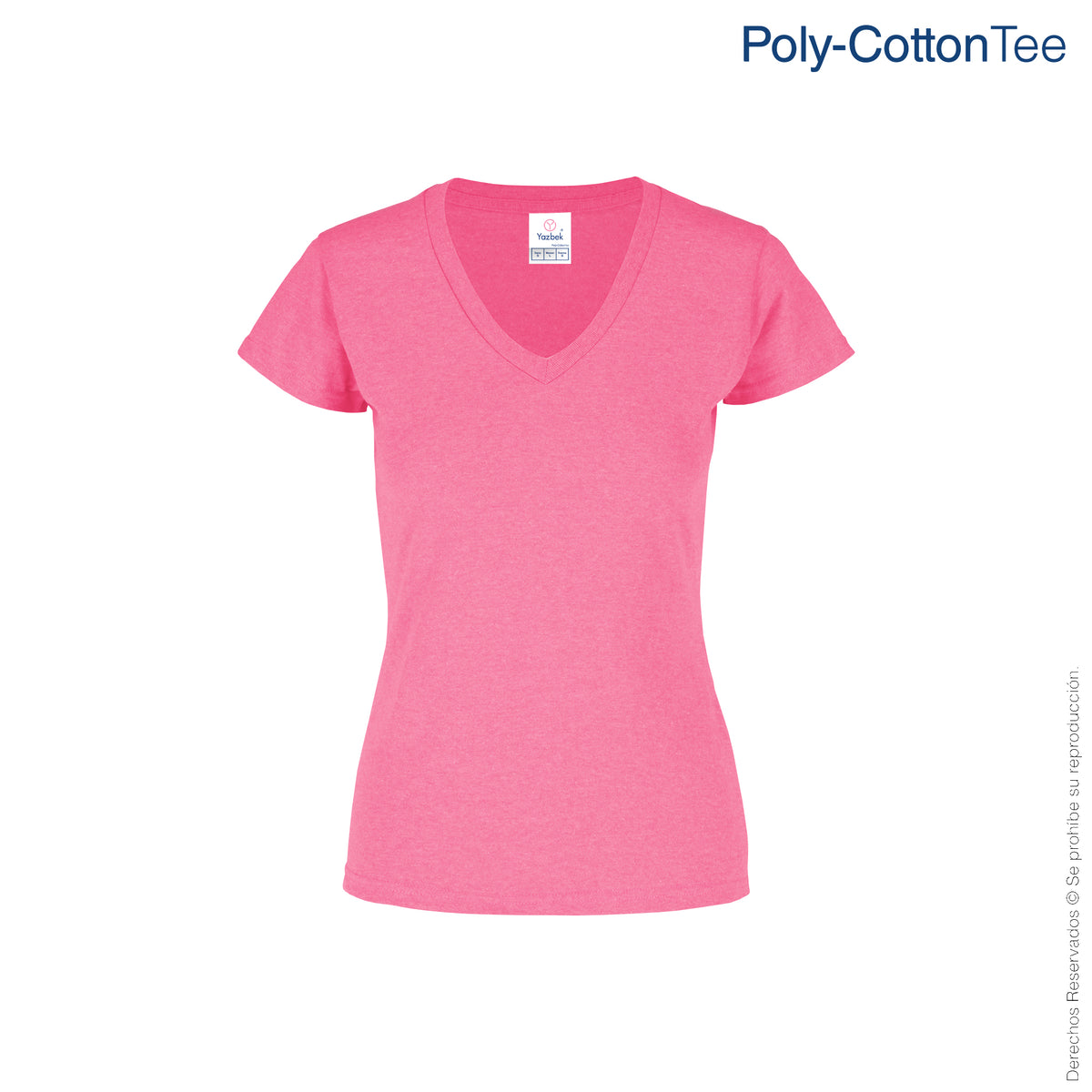 Sublimar Playera Dama Cuello V Camiseta Playeras Cuello V Dama