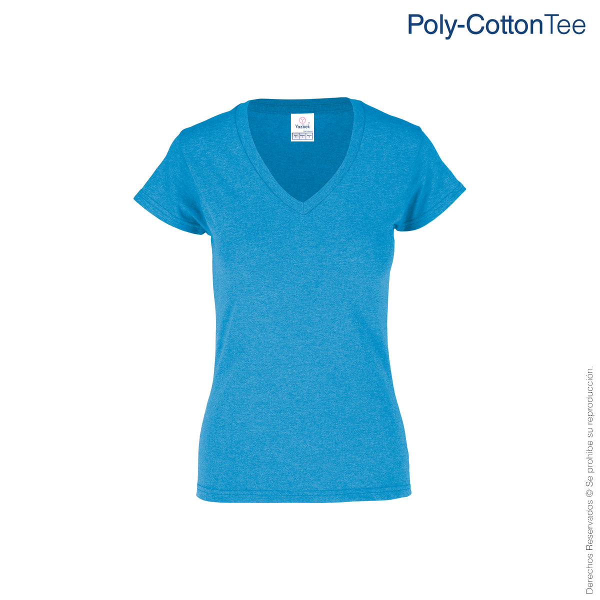 Playera Cuello V Playeras De Algodon Para Mujer Playera Cuello V
