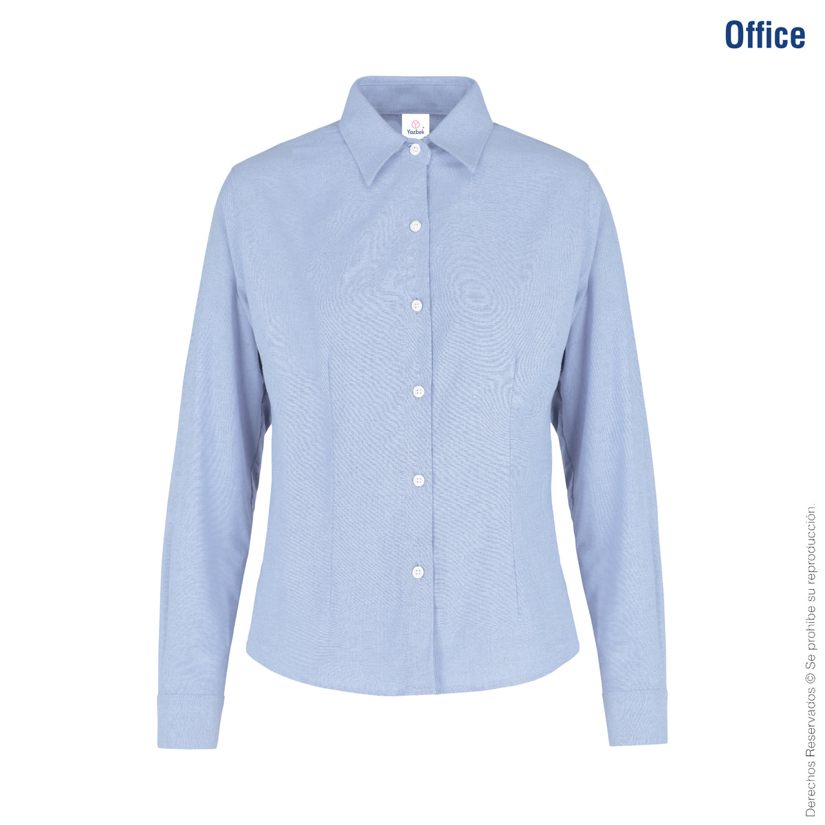 Camisa Azul Cielo Camisa Manga Oxford Camisa Oxford Camisa Colores