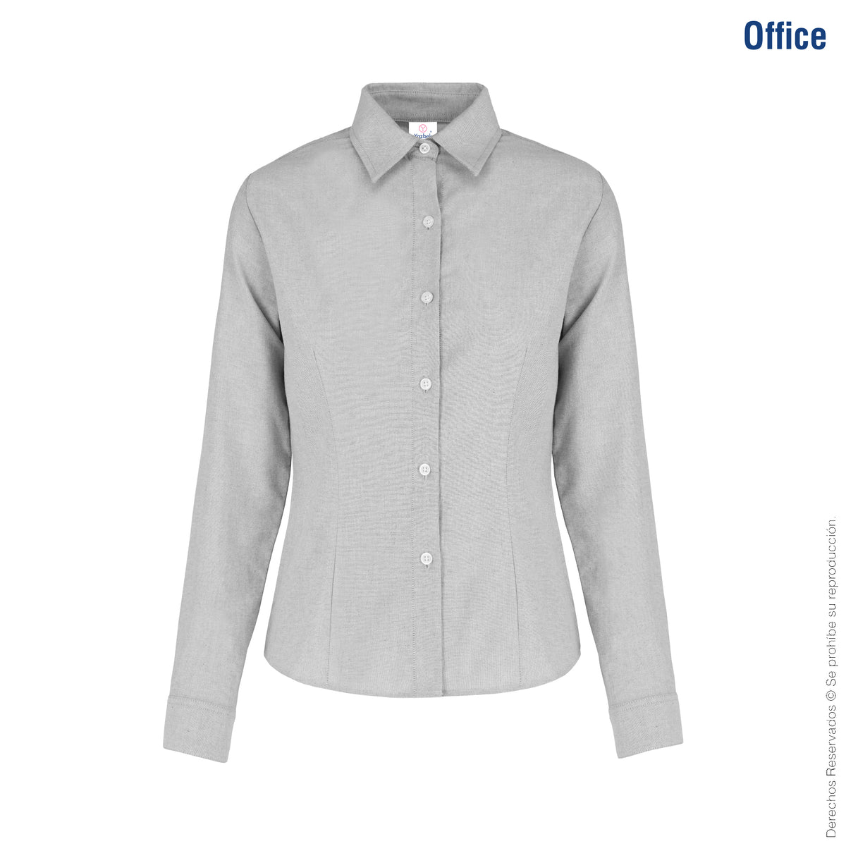 Camisa gris de vestir online