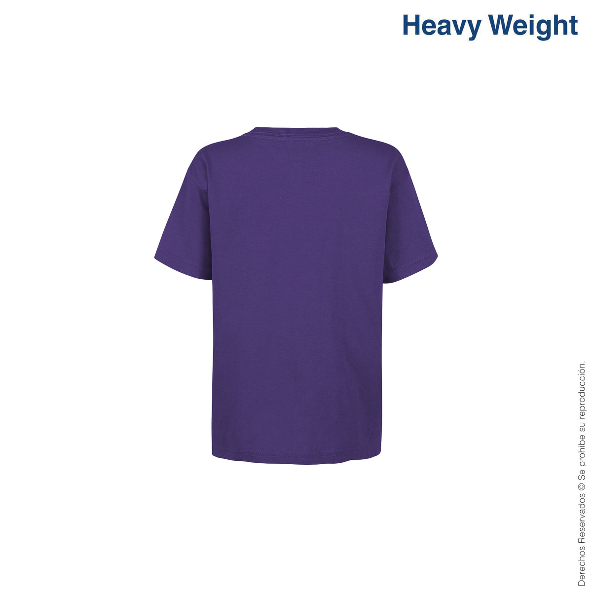 Kid's Unisex Heavy Weight Crew Neck Short Sleeve T-Shirt · 100