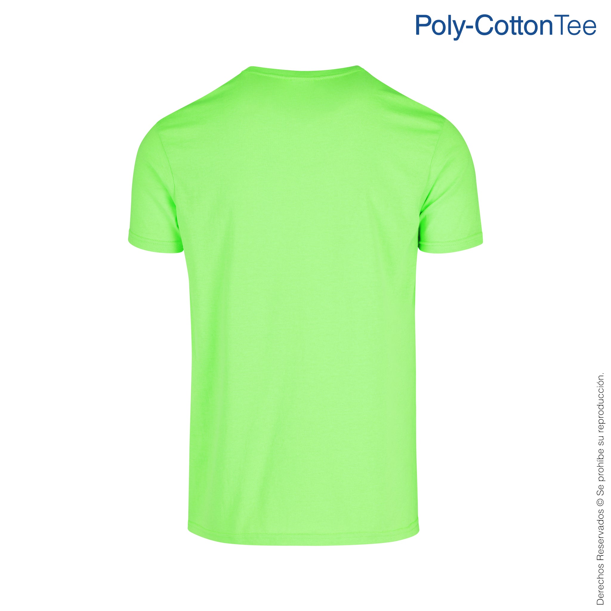 Tipo Polo Color Neon Camisetas Neon Hombre Playera Cuello Redondo