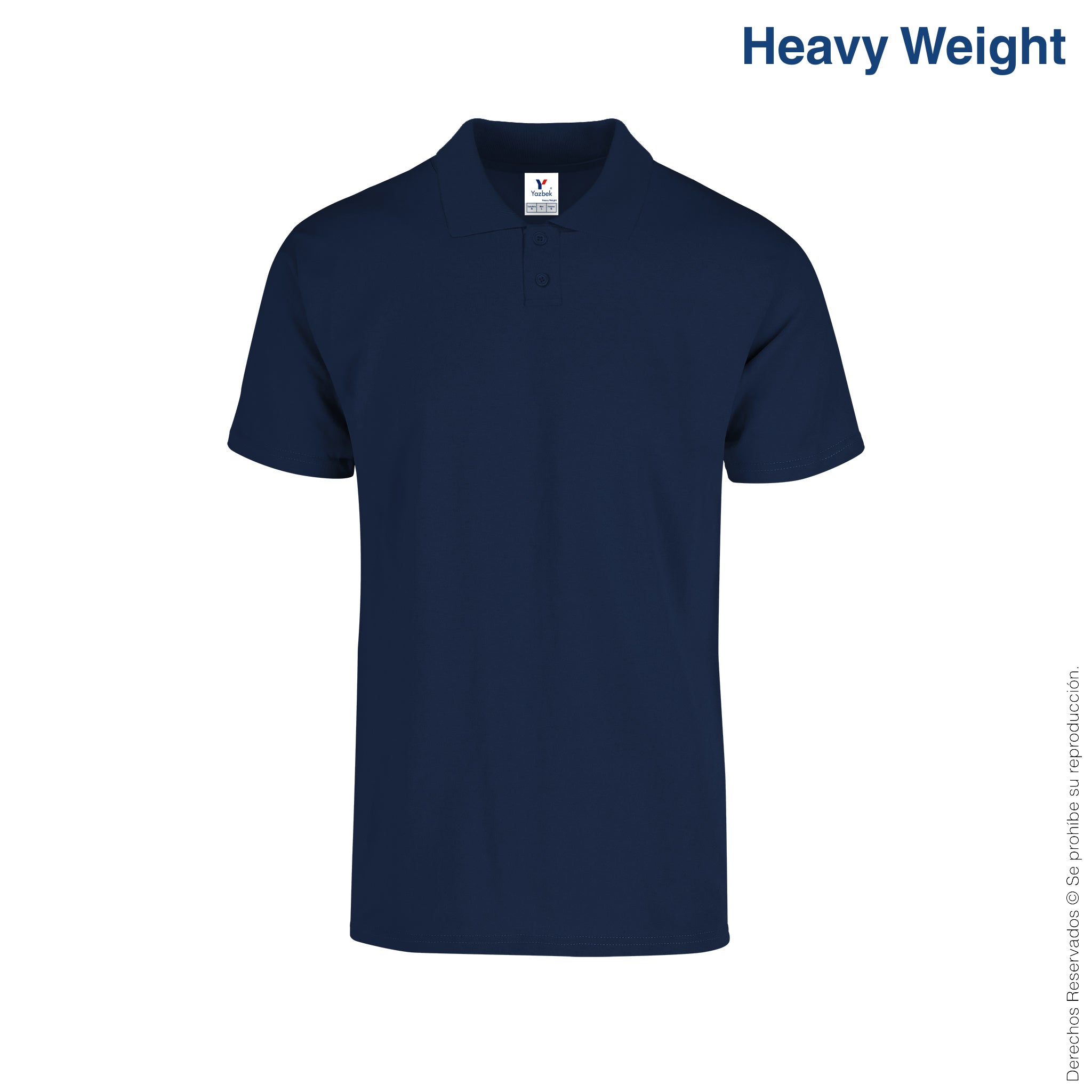 Yazbek Playera Polo Jaspe Camisa Polo Azul Playera Tipo Polo Gris