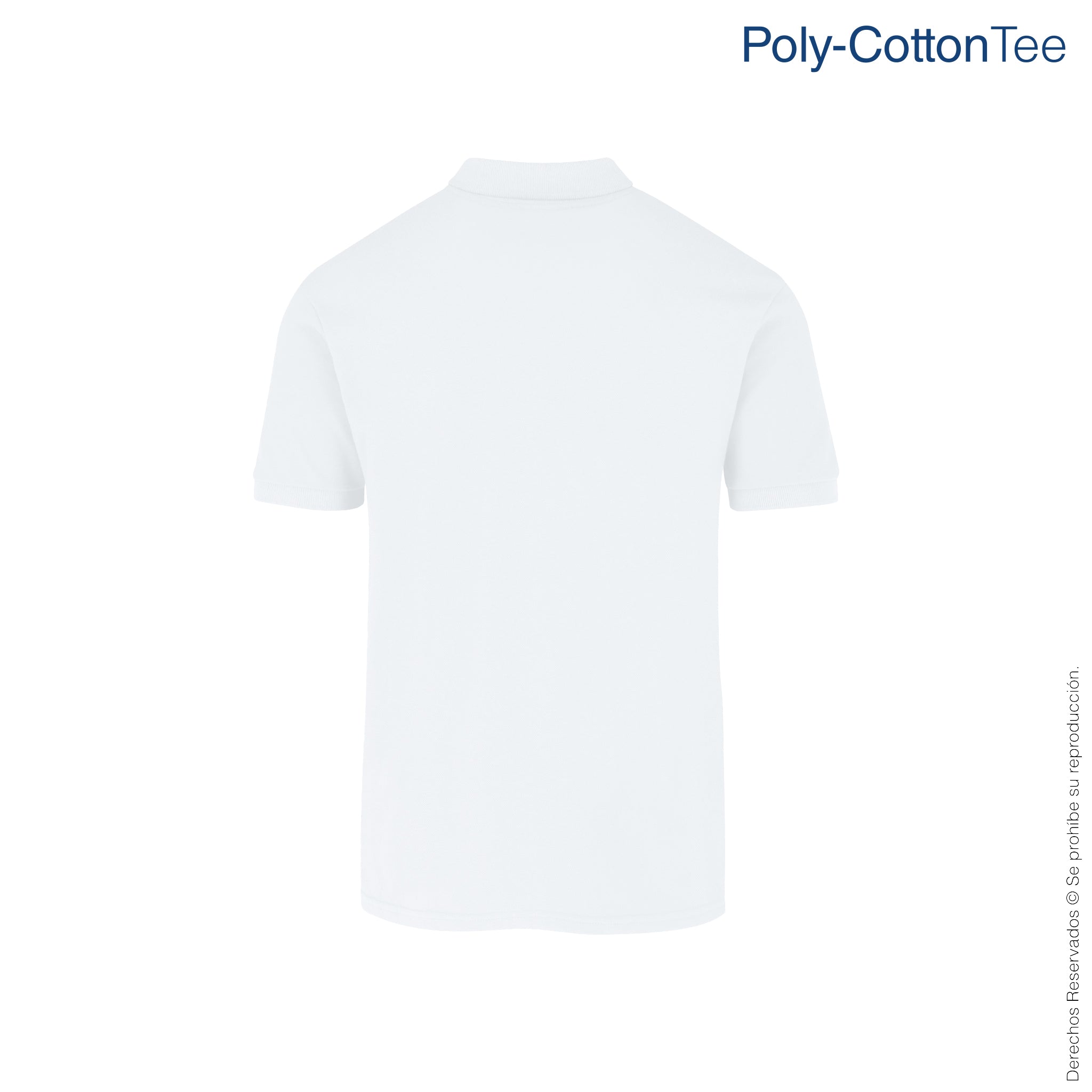 playera polo blanca