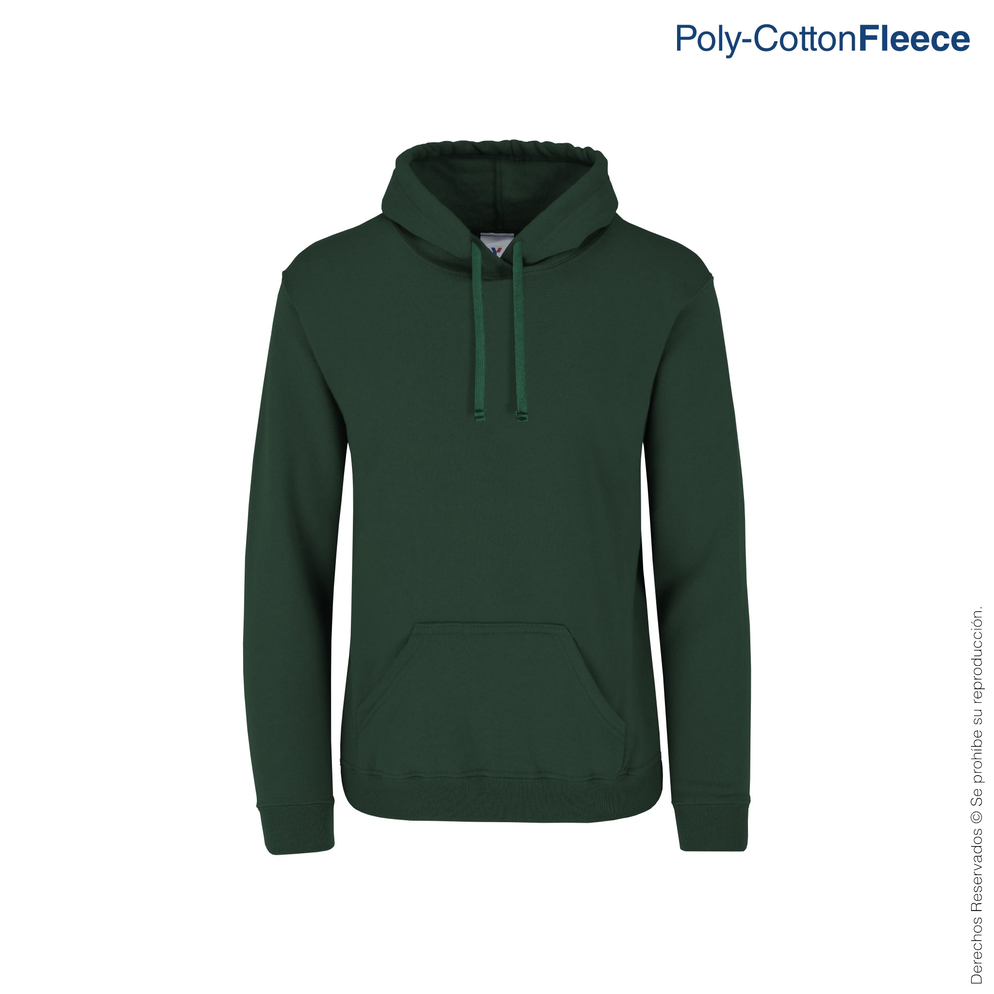 Adult's Unisex Hooded Sweatshirt with Kangaroo Pocket · 50