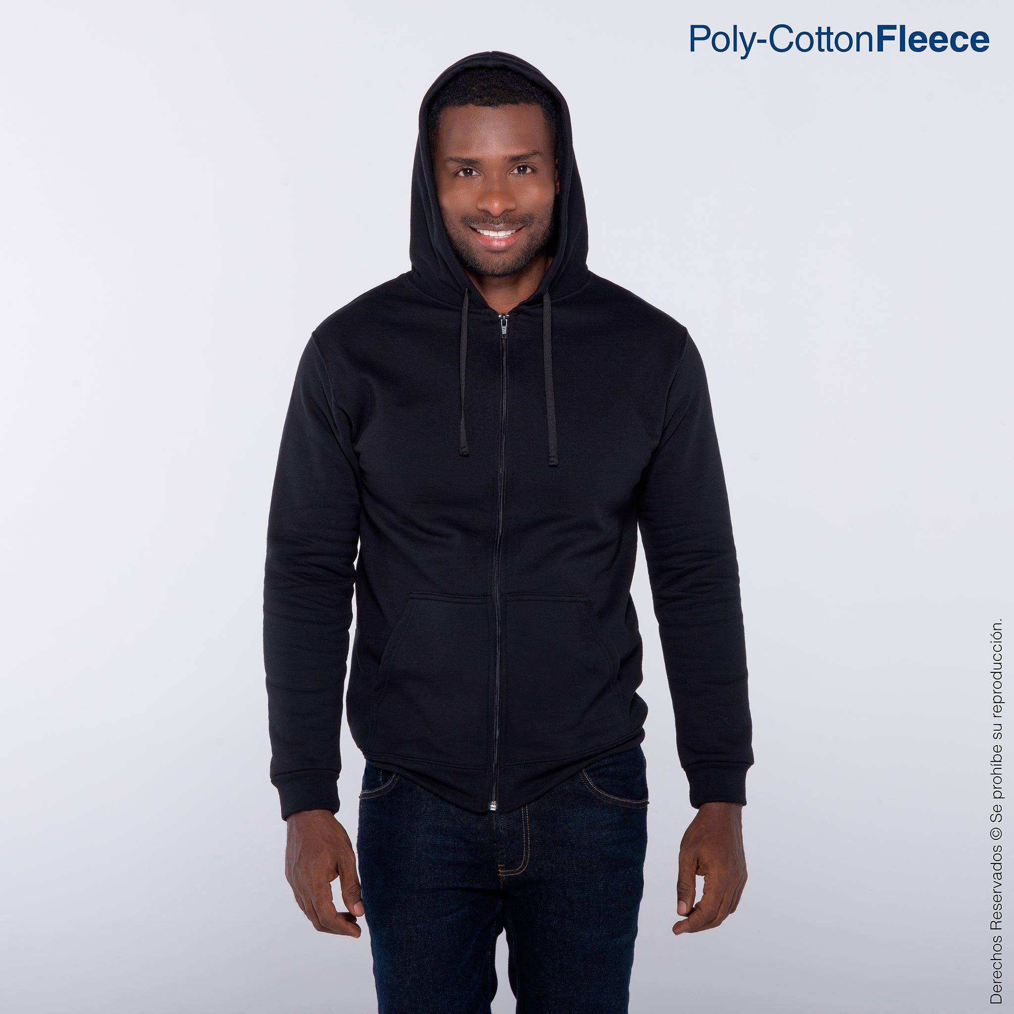 Gorro Sudadera Negra Yazbek Sudadera Con Capucha, Cangurera Y - Main Image