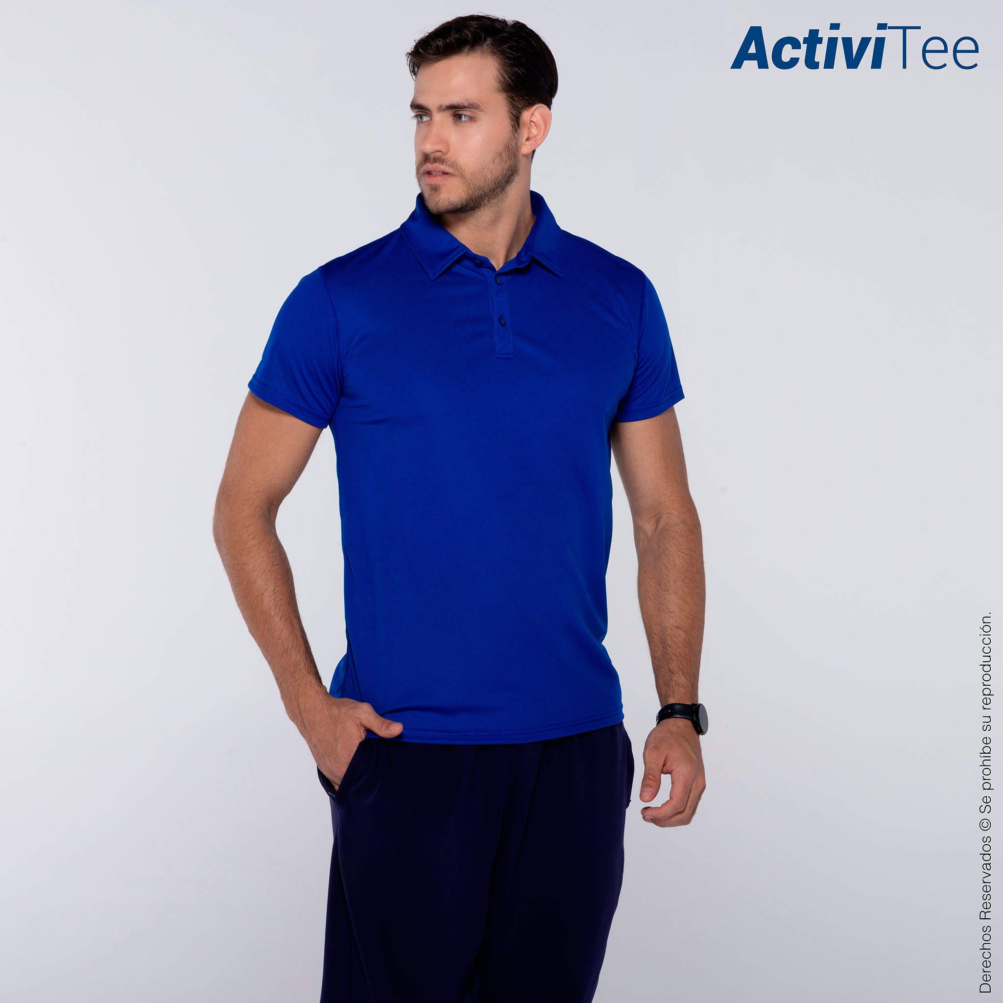 Camisa Polo Azul Playera Tipo Polo Gris Jaspe Playera Tipo Polo