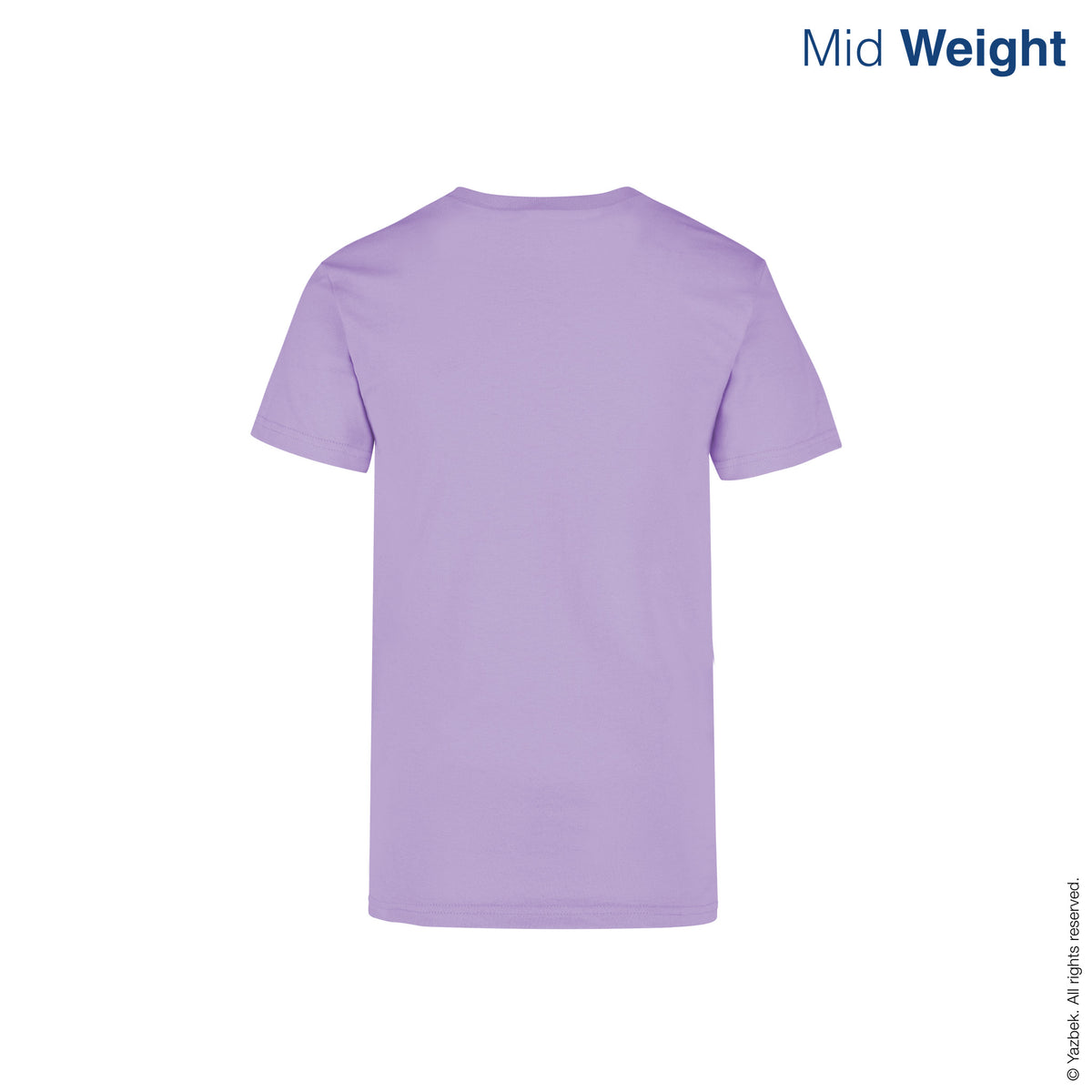 Playera Cuello Redondo Manga Corta para Dama · 100% Algodón · Color La ...