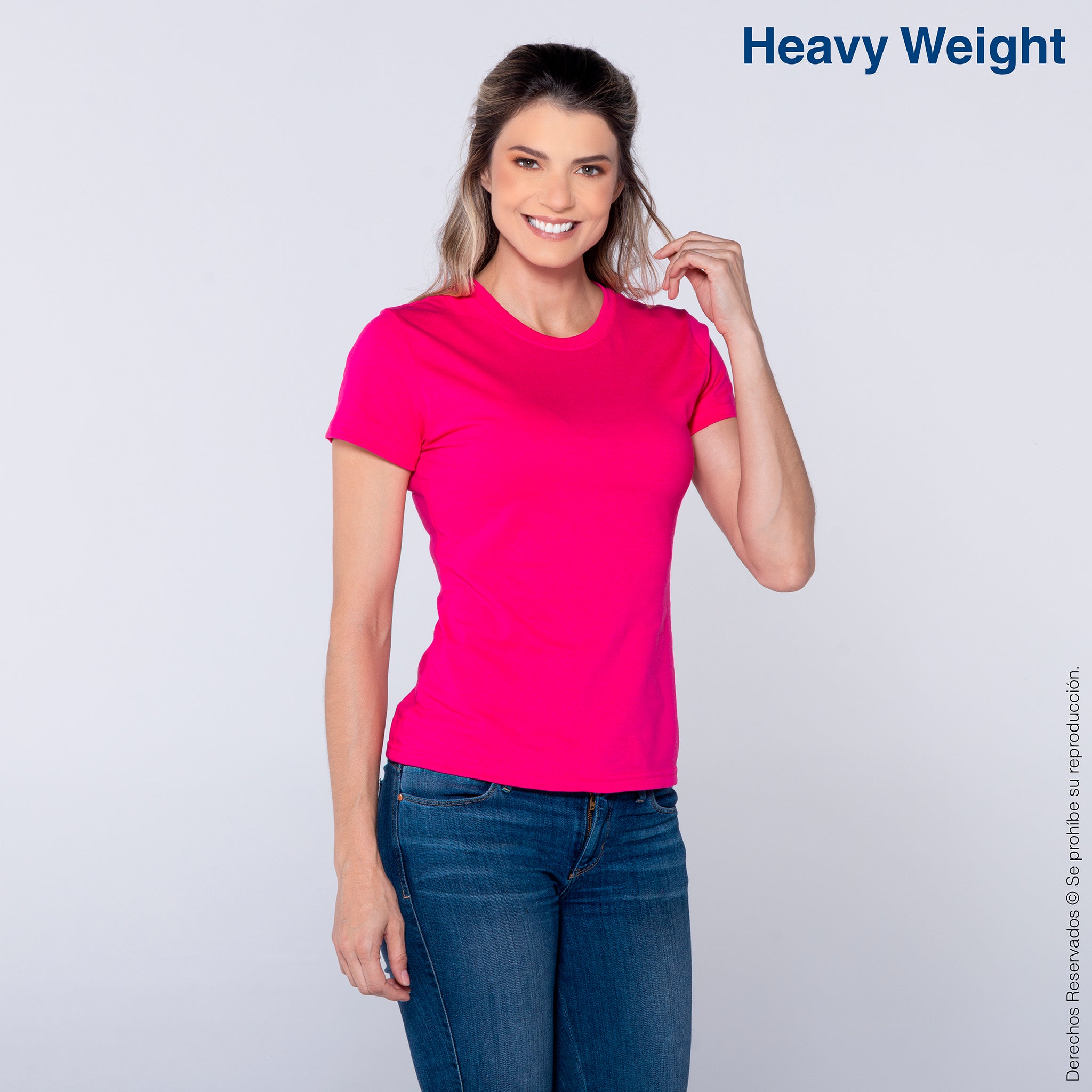 Tallas Grandes Playeras Xxl Mujer Playera Peso Completo Cuello