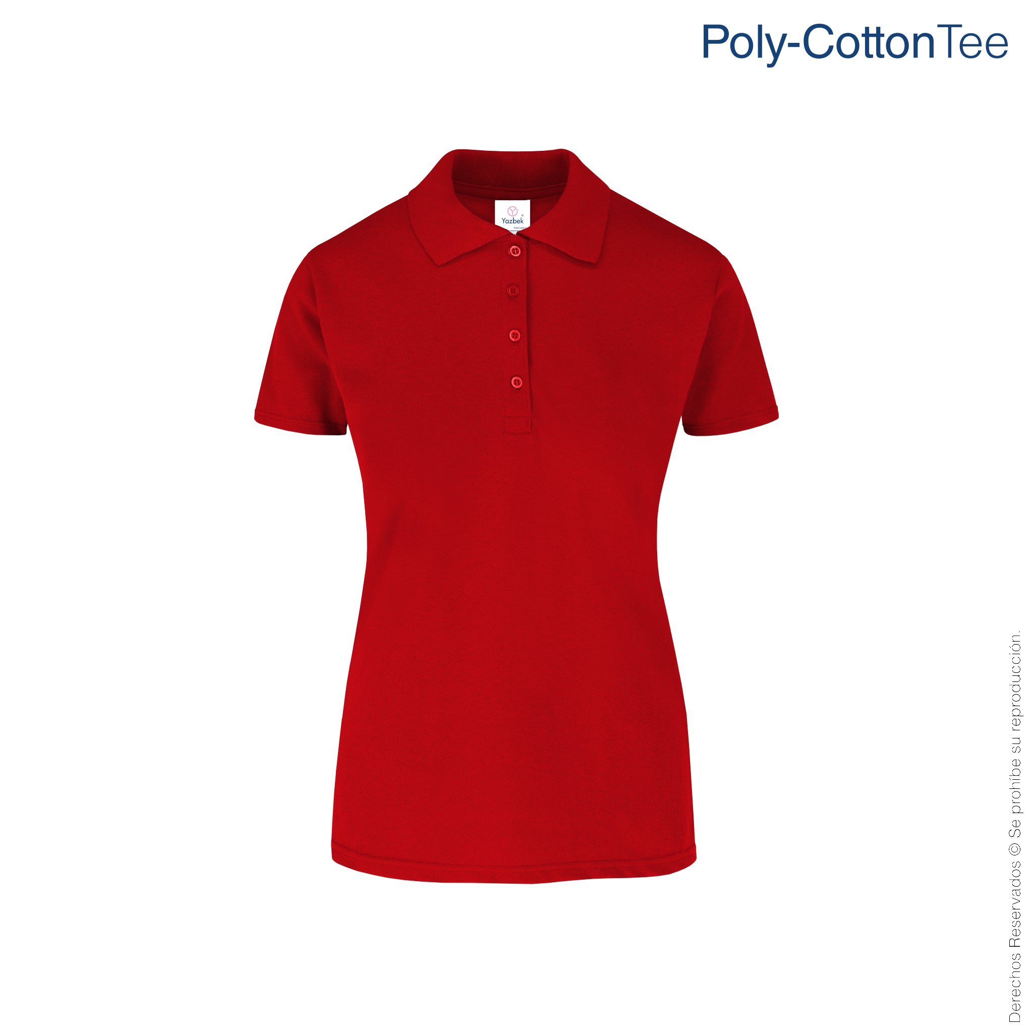 Polo Shirt Playera Tipo Polo Roja Mujer Polo Mujer Playeras Tipo