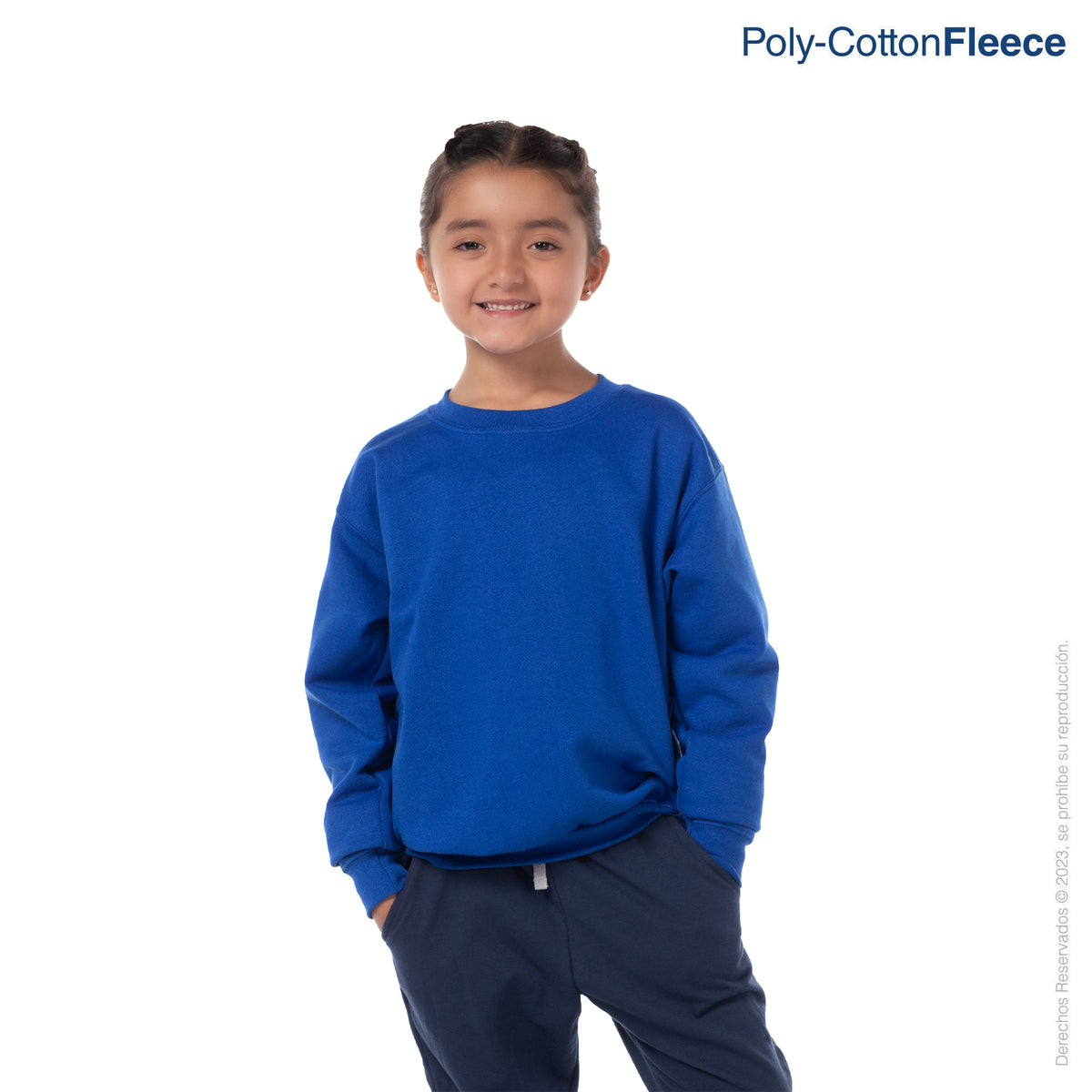 Youth/Kid’s Unisex Crew Neck Sweatshirt · 50% Cotton 50% Polyester · R ...