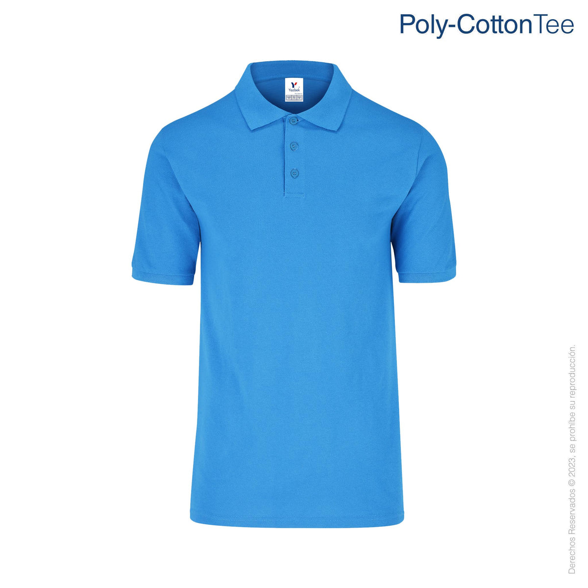 Men’s Sport Shirt · 50% Cotton 50% Polyester · Turquoise – Yazbek®