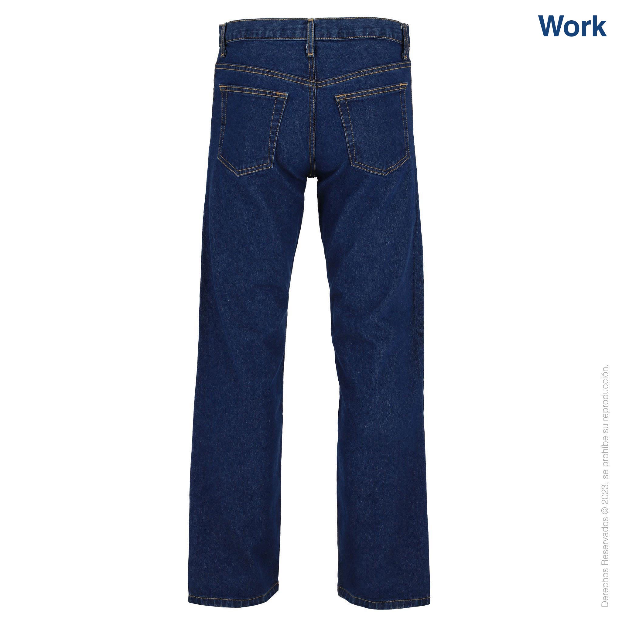 Men's Denim Jeans · 100% Cotton · Dark Indigo – Yazbek®